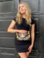 Livy Beaded Flapover Clutch/Crossbody