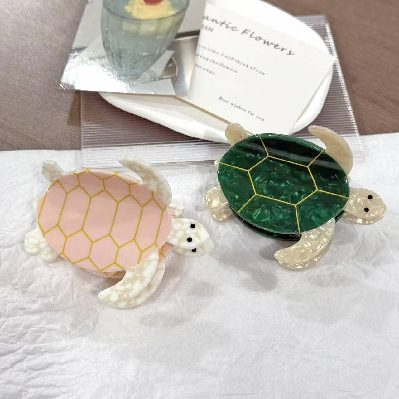 Turtle Hair Claw Clip