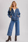 The Luxe Faux Fur Denim Jacket