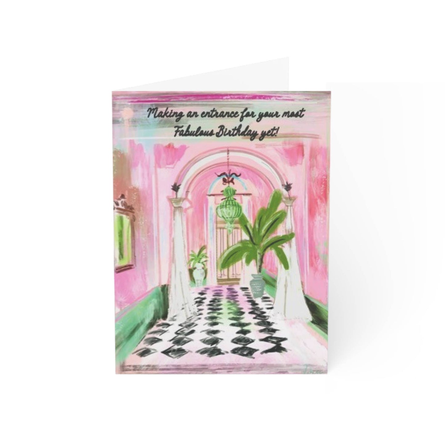 ENTRANCE BIRTHDAY - Note Card