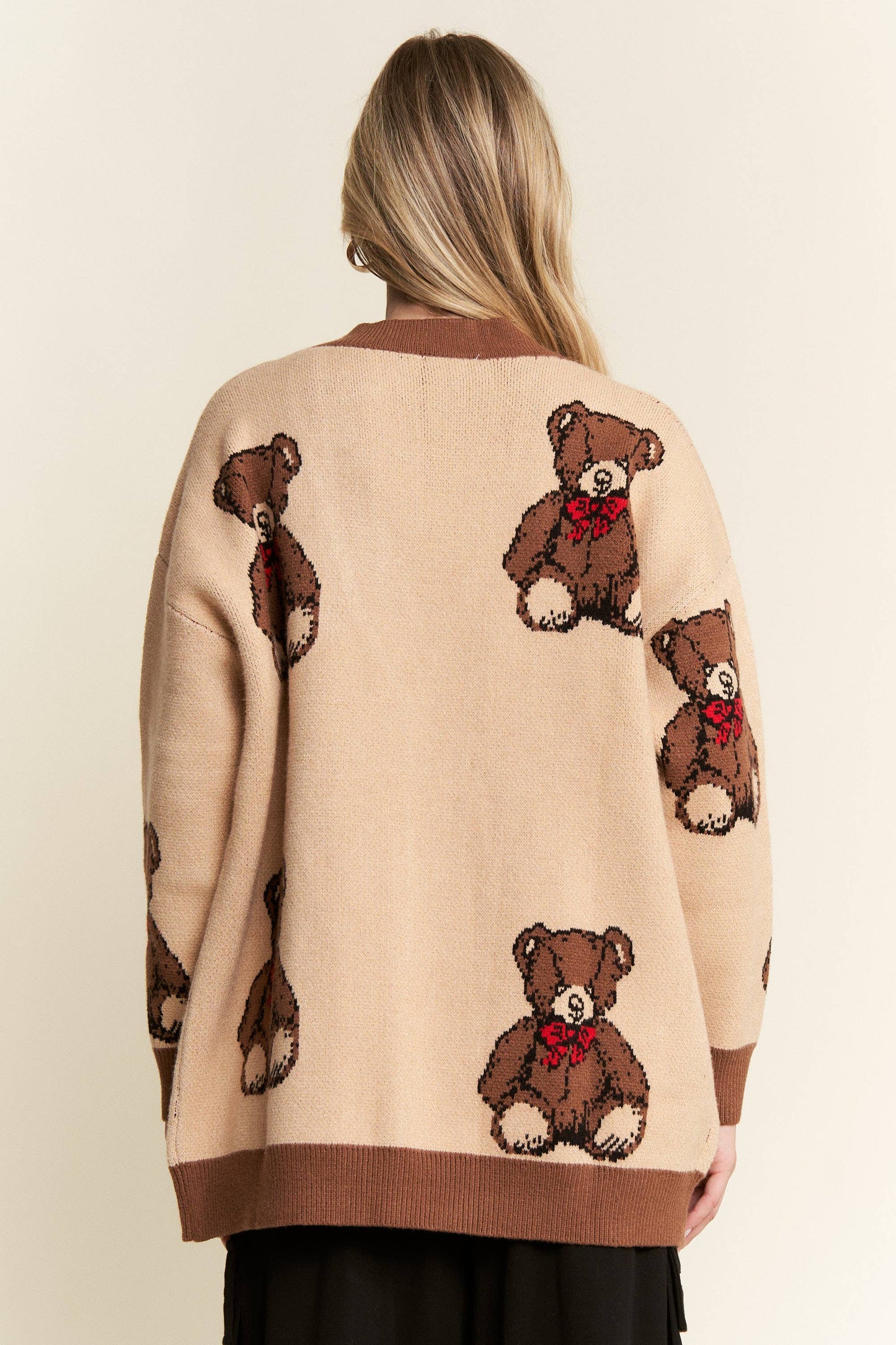 BEARY ADORABLE CARDIGAN