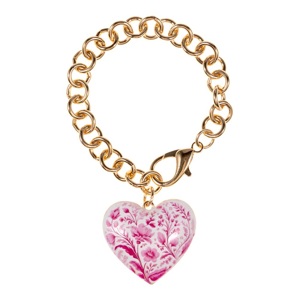 Chunky Floral Bag Charm
