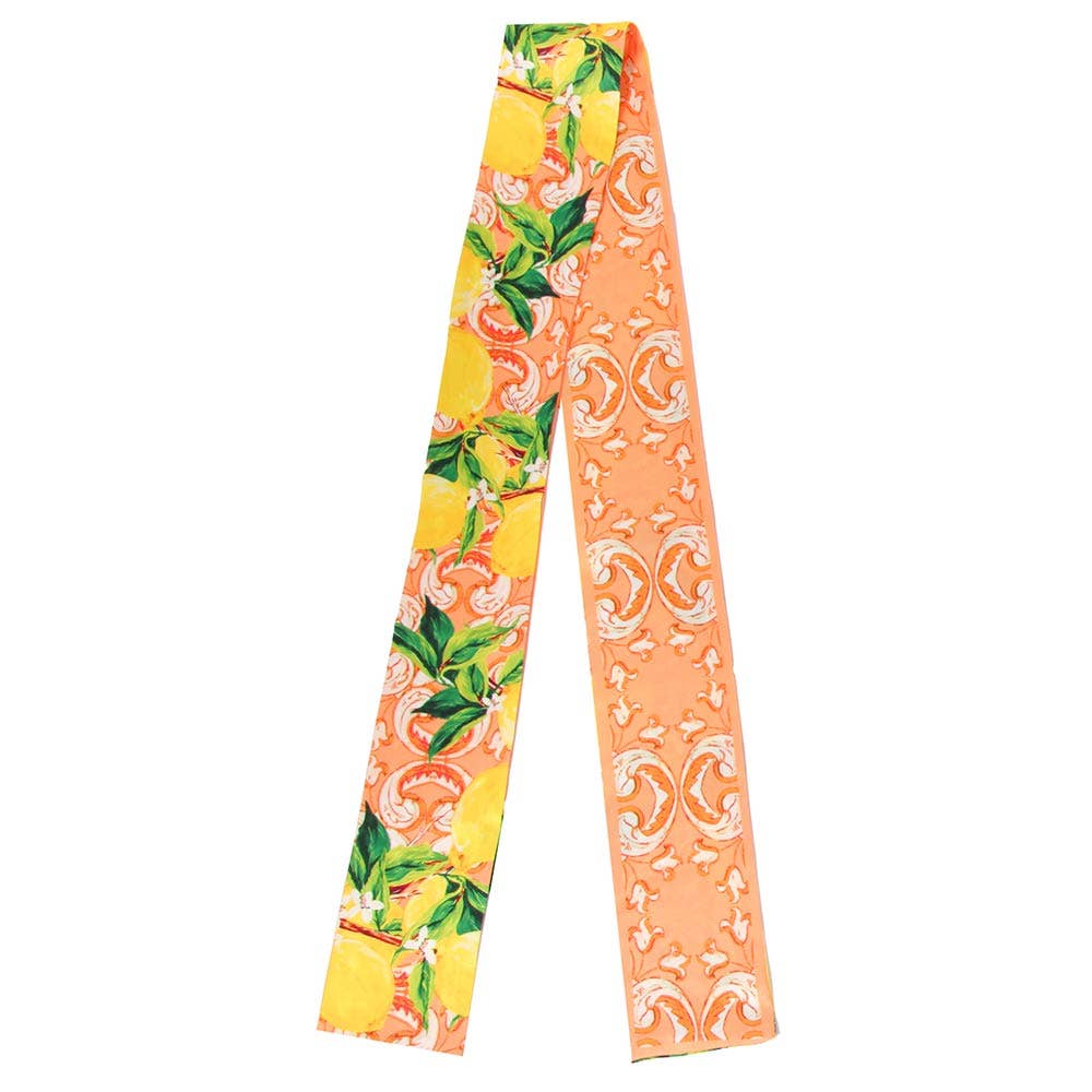 Lemon Pattern Scarf