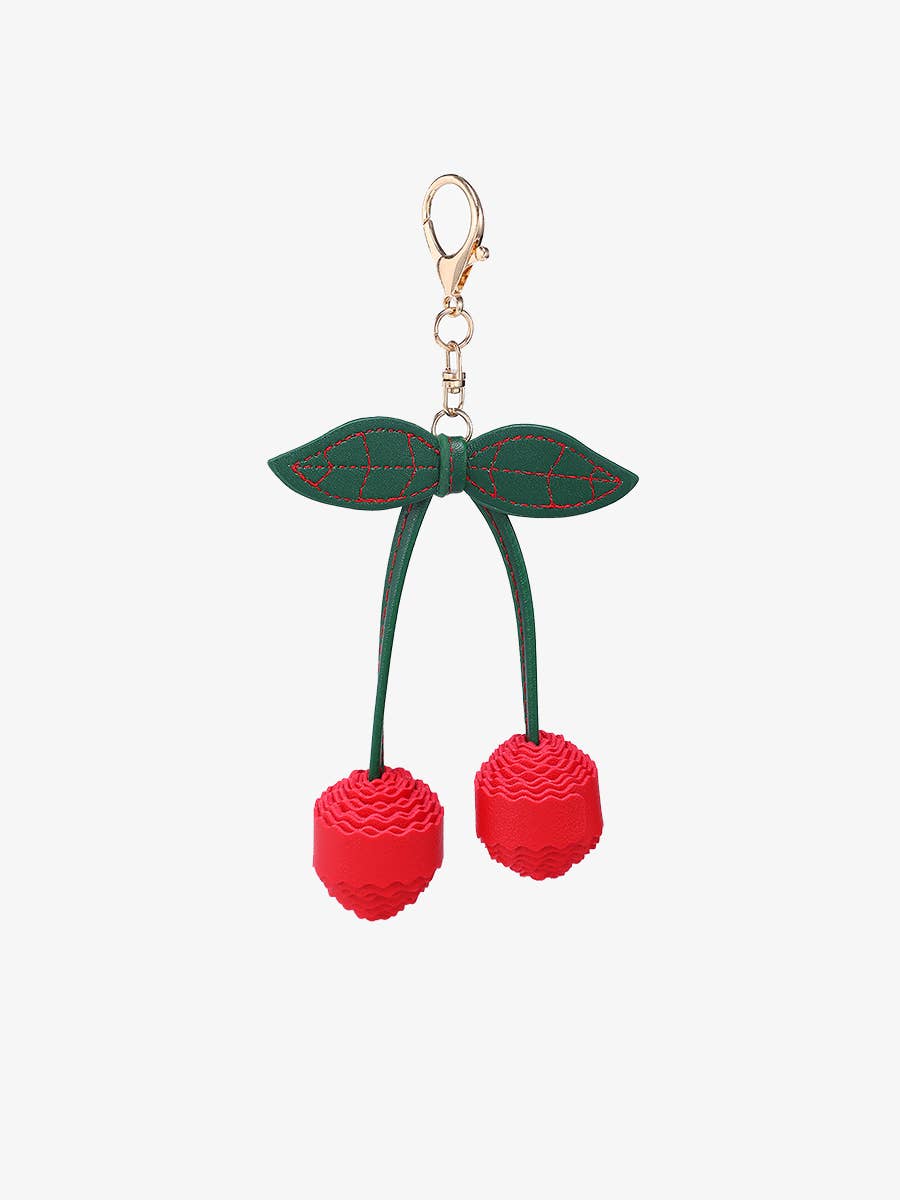Cherry Bag Charm