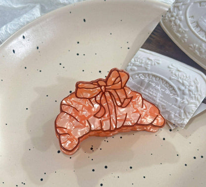 Croissant Hair Claw Clip
