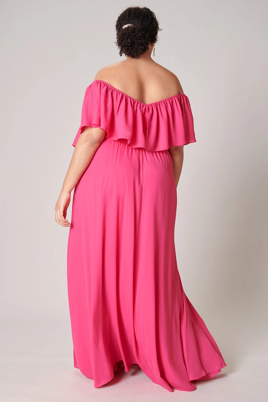 Ruffle Pink Dress