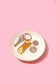 Cannoli Enamel Keychain Bag Charm