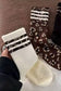 WOMAN ANIMAL LEOPARD HALF CREW THROWBACK SOCKS