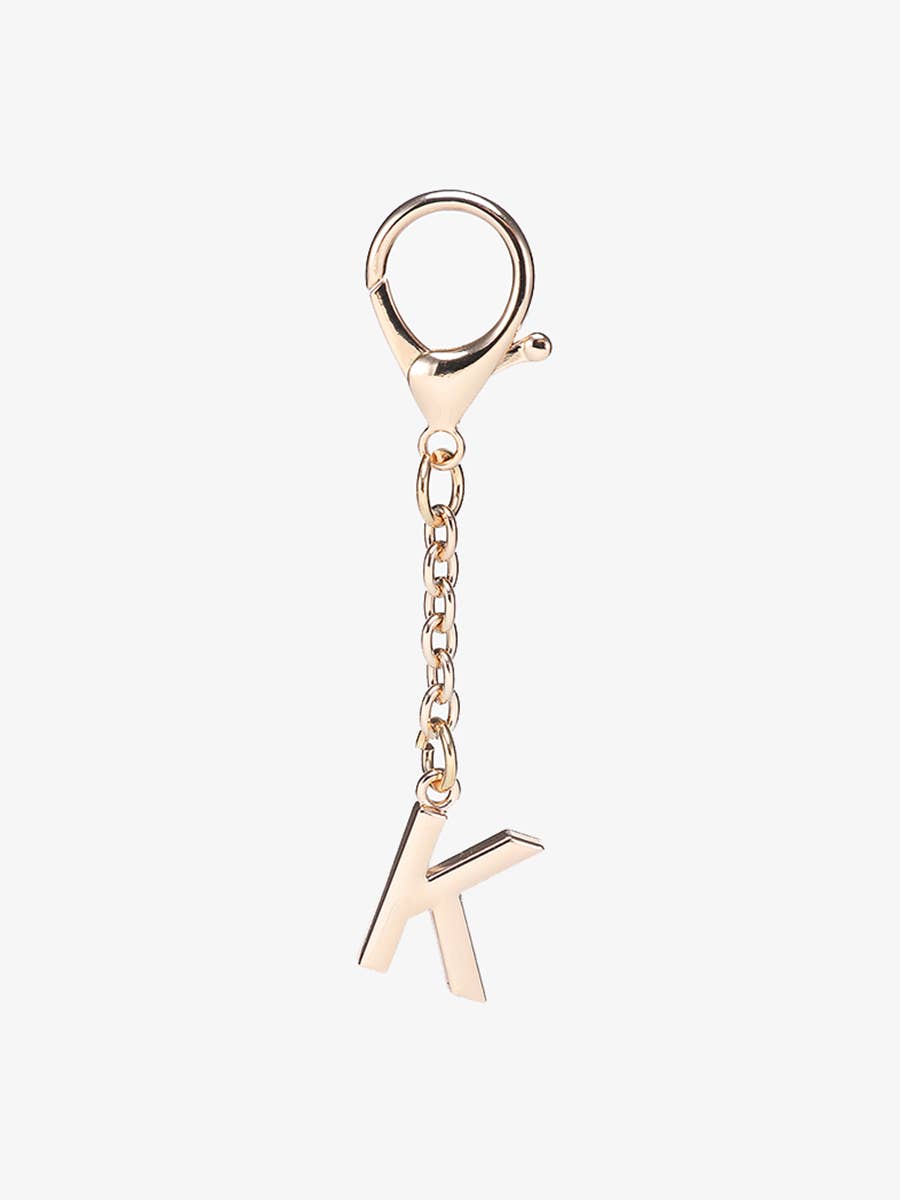 Letter Bag Charm