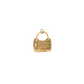 Gold Honeycomb Luxe Mini Purse Charm