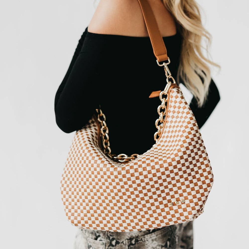 Sienna Slouchy Woven Shoulder Bag: 5 colors!