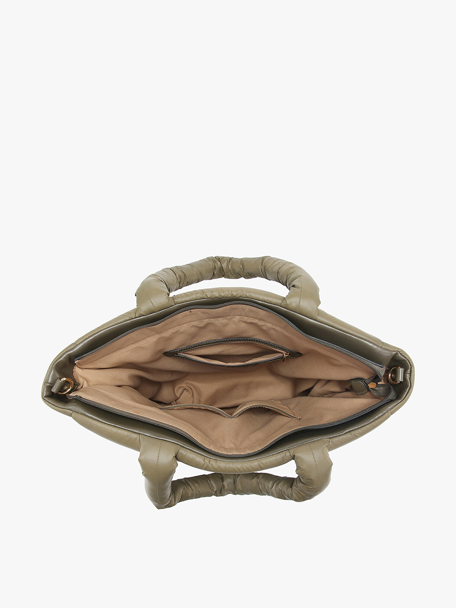 Kiersten Puffer Hobo w/ Strap