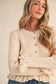 Ruffle Hem Cardigan - 5 Colors Available
