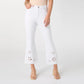 Morgan Flare Crop with Floral Cut-Out