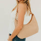 Sienna Slouchy Woven Shoulder Bag: 5 colors!
