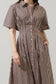 Wilderra Pleated Midi Dress