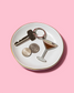 Espresso Martini Enamel Keychain Bag Charm