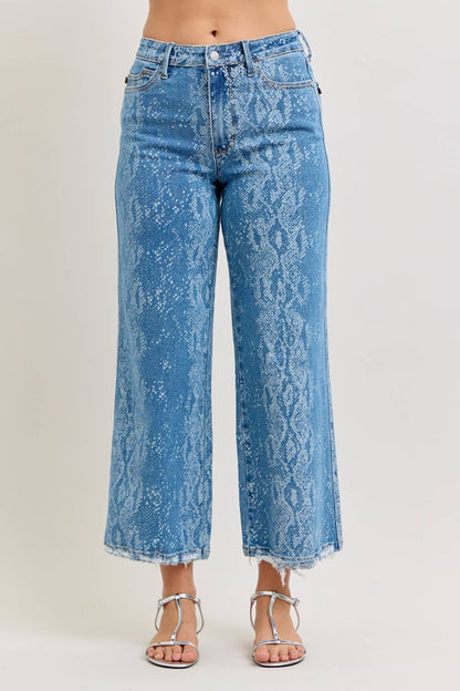 Judy Blue Snakeprint Fabulous Jeans