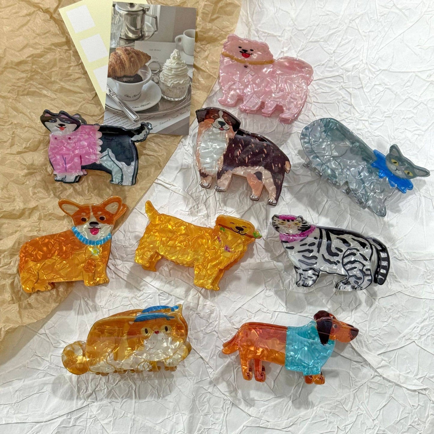 corgi hair clip