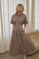 Wilderra Pleated Midi Dress