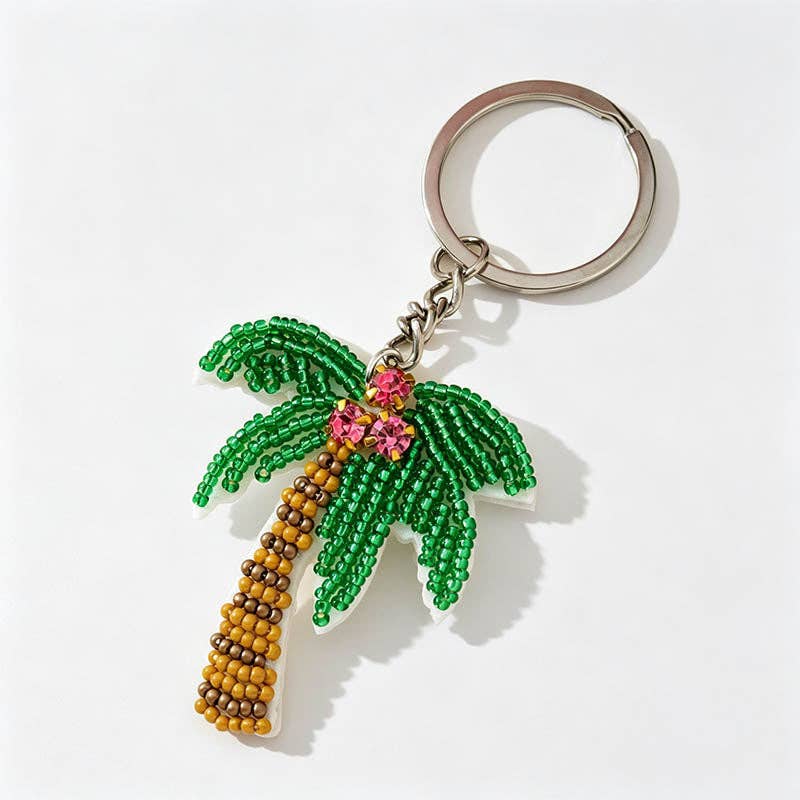 Beaded Palm Bag Charm