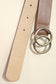 Faux Leather Belt