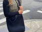 Neoprene Town Crossbody Bag - Black