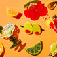Large Margarita Hair Claw Clip