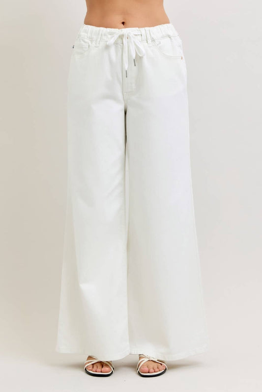 Featherweight Palazzo Elastic Waist