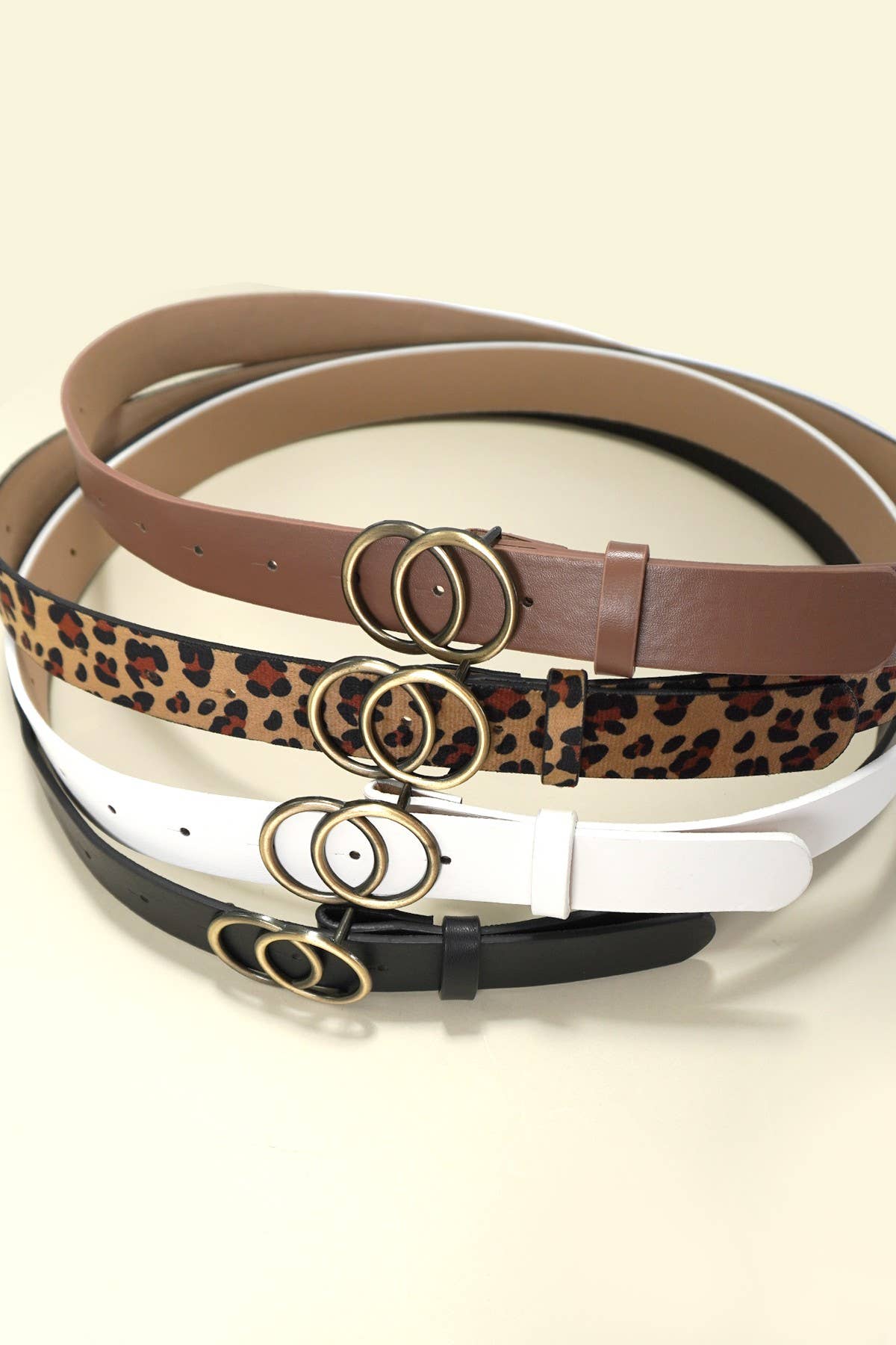 Faux Leather Belt