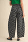 Polka Dot Pleated Barrel Pants - 3 Colors Available