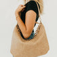 Sienna Slouchy Woven Shoulder Bag: 5 colors!