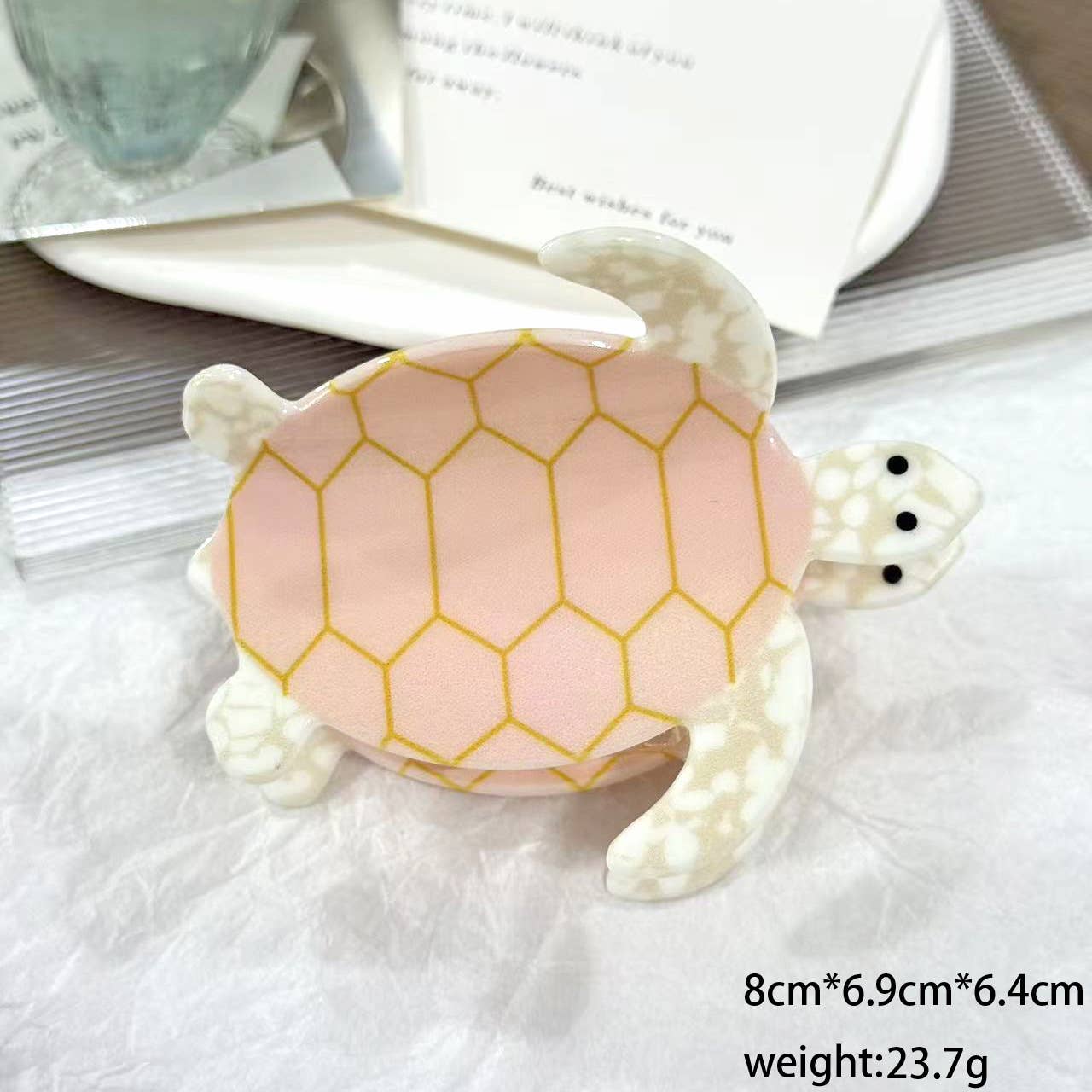 Turtle Hair Claw Clip