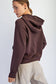 Butter Soft: Quarter zip with Hood: Color Frost