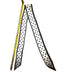 Twilly Scarf (LONG POLKA DOT WHITE/BLACK)