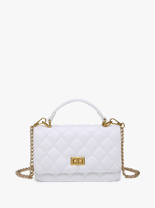 Bali Quilted Chain Crossbody