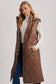 Diamond Quilted  Puffer Vest: 2 Colors