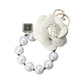 Chunky Pearl Beaded Keychain Bag Charm