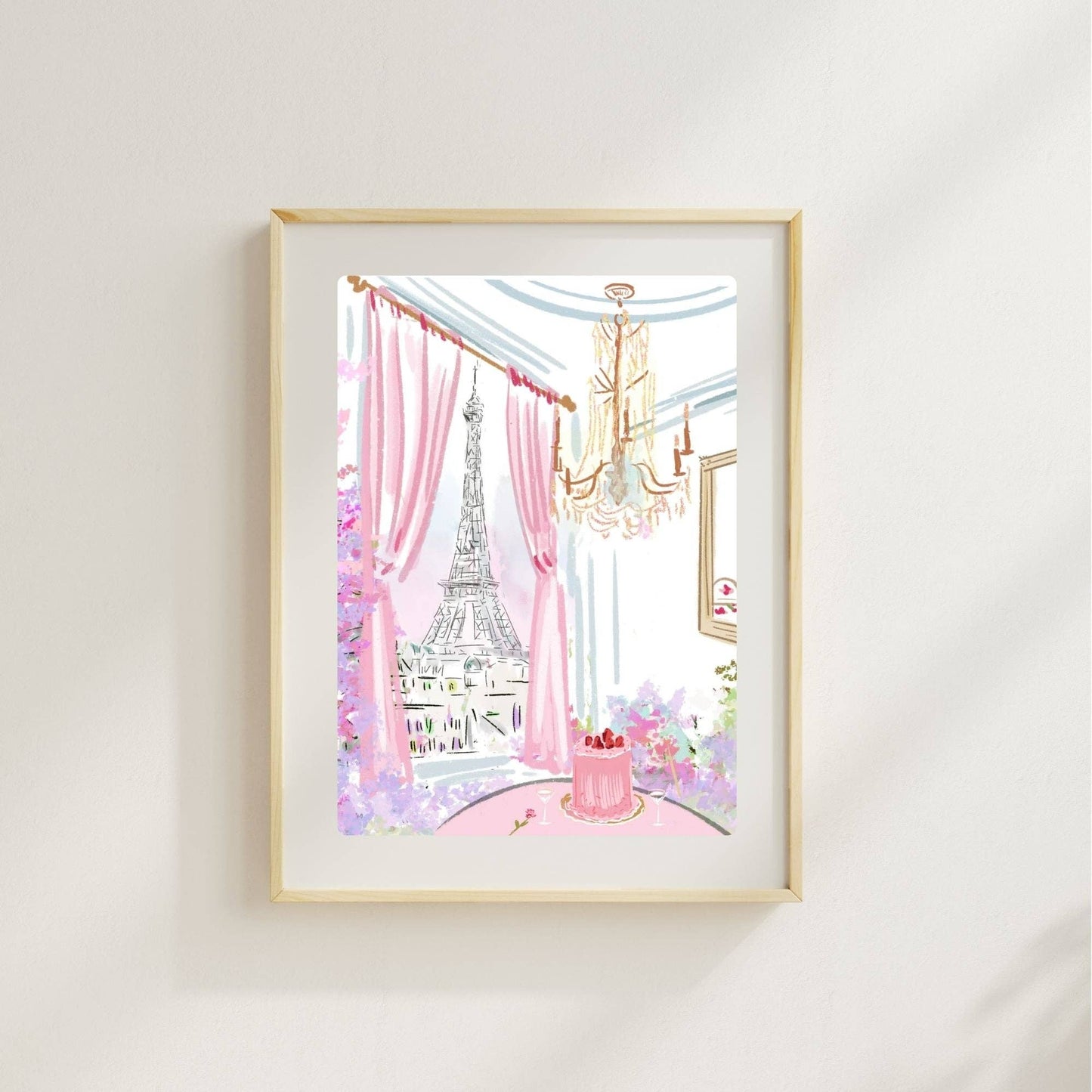 Rebecca Illustrated: 8X10 Paris Dreams