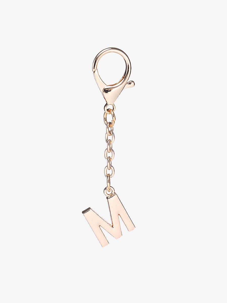 Letter Bag Charm