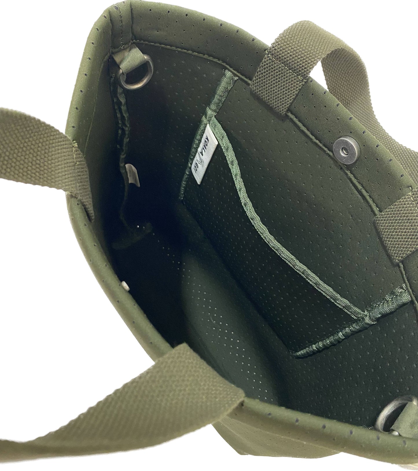 Neoprene Town Crossbody Bag - Olive