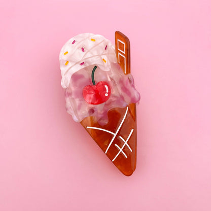 Acetate Ice Cream Hair Claw