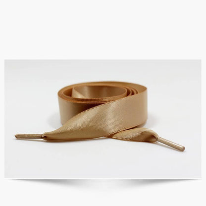 Silk Satin Ribbon Shoe Laces