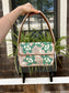 Sea Turtle Shell Beaded Shoulder Bag