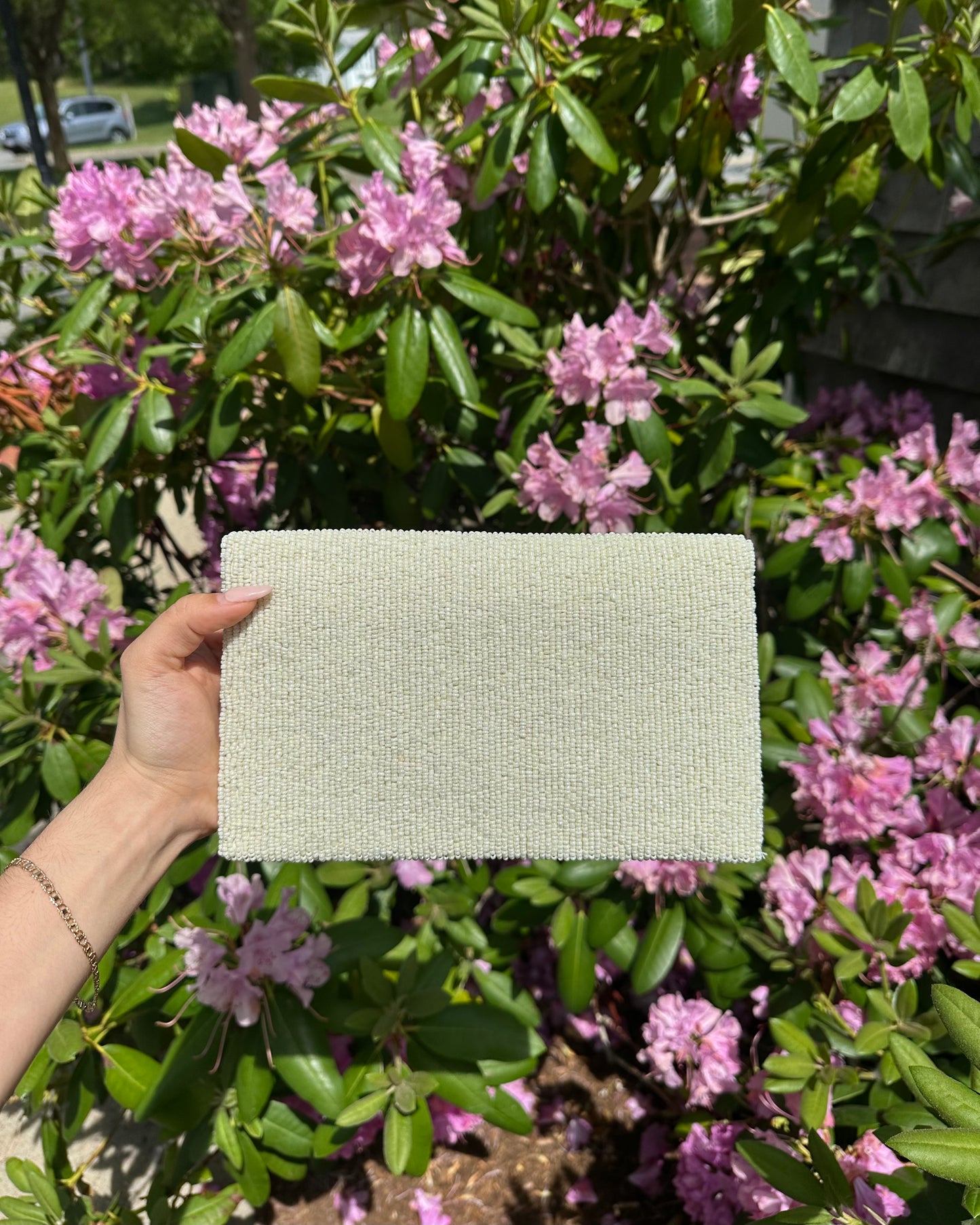Harper Hydrangea Clutch