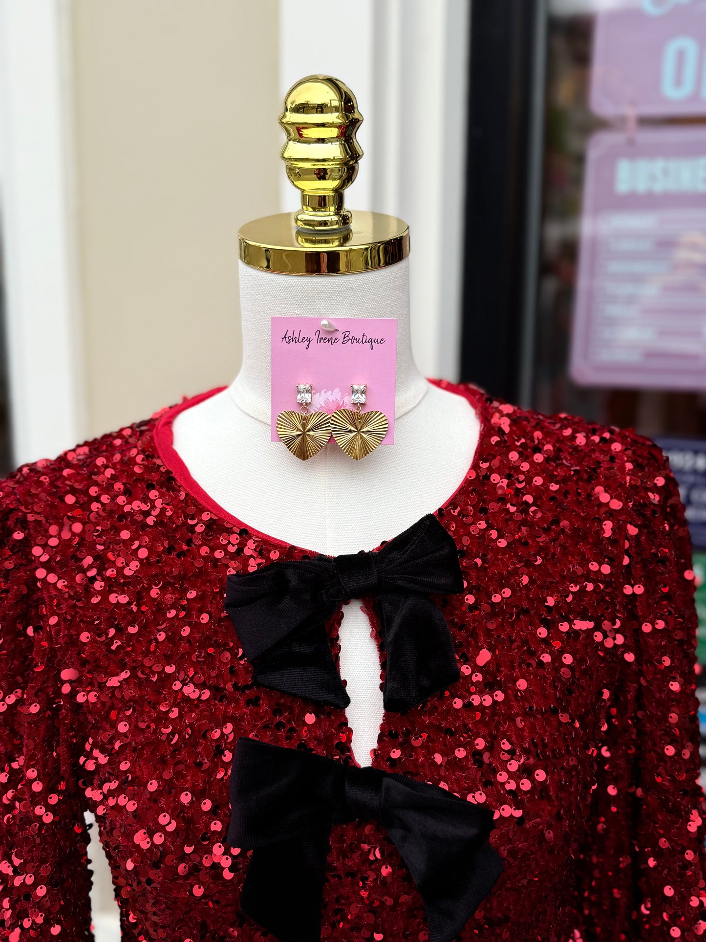 Forever Yours Hearts Earrings