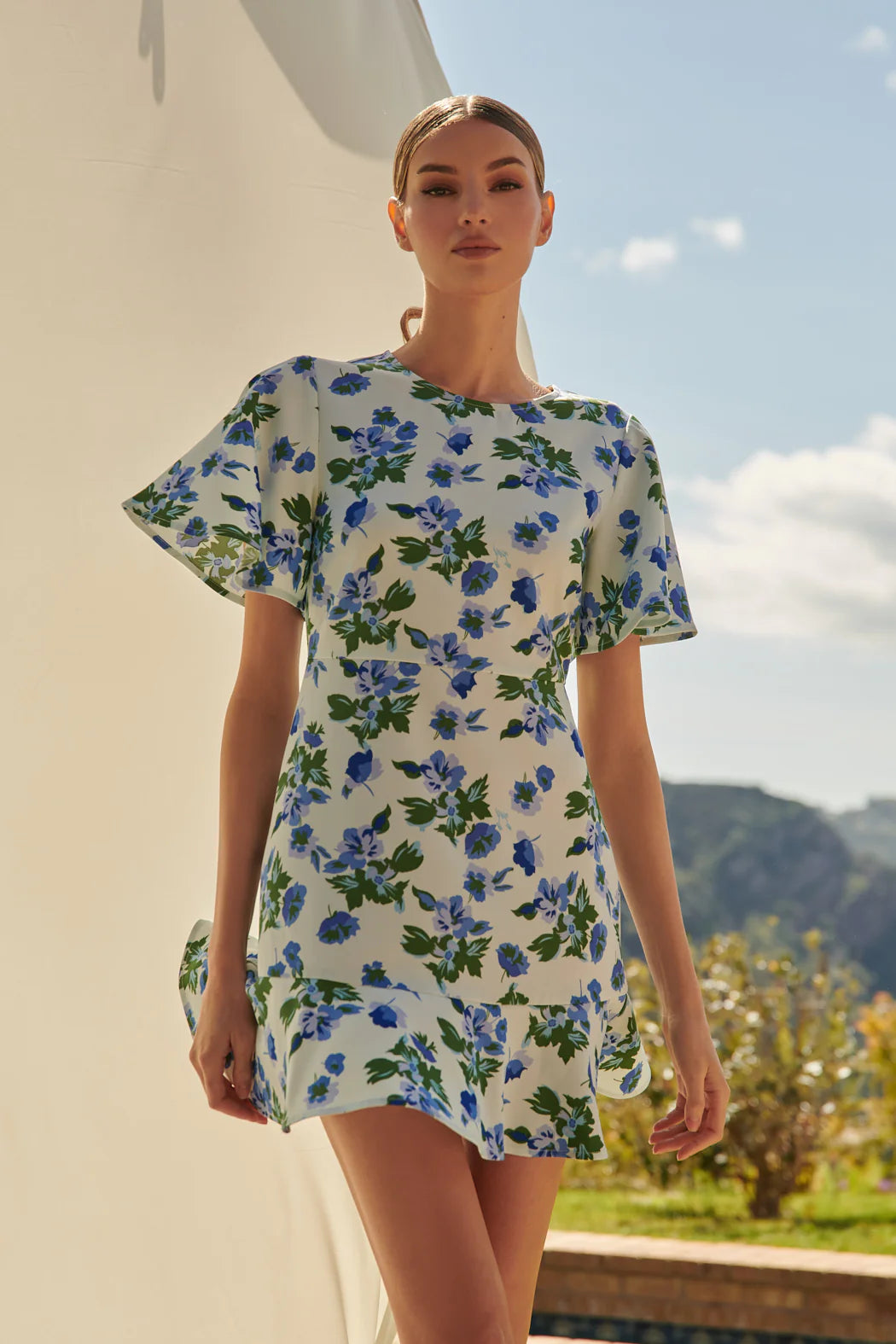 Magnolis Floral Dress