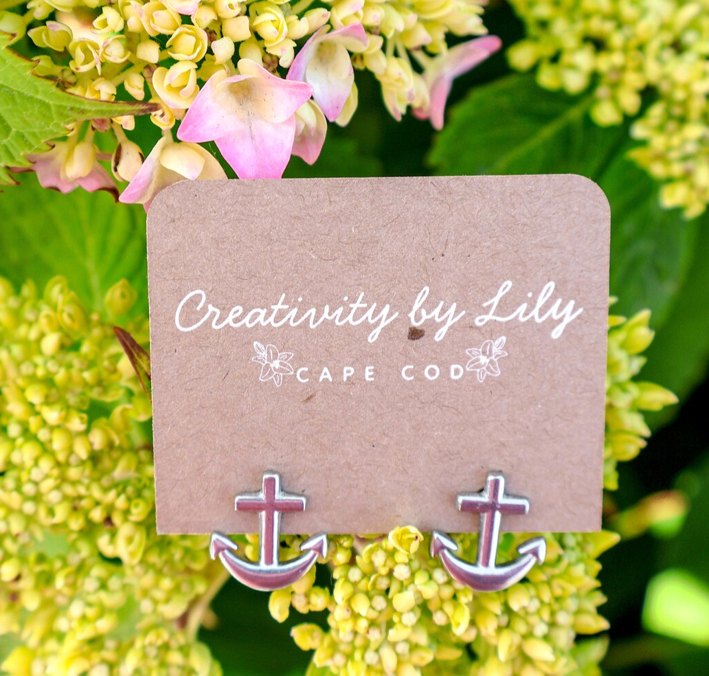 Nautical Anchor Earrings