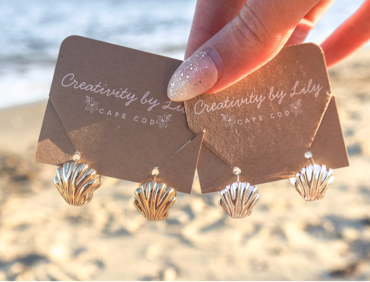 Nautical Shell Earrings