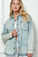 Sparkle Disco Denim Shacket